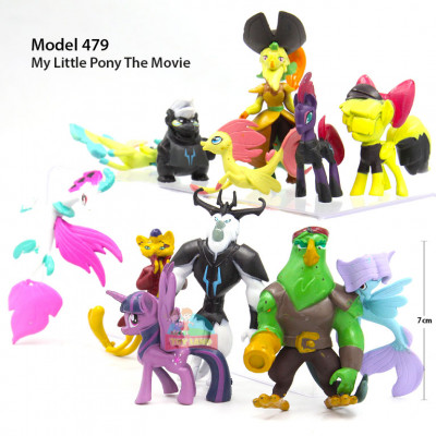 Action Figure Set : Model 479-My Little Pony the Movie